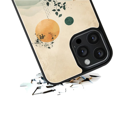 Durable Glass Back Mobile Case for iPhone, Samsung, OnePlus, Google Pixel, Redmi, Vivo, Oppo