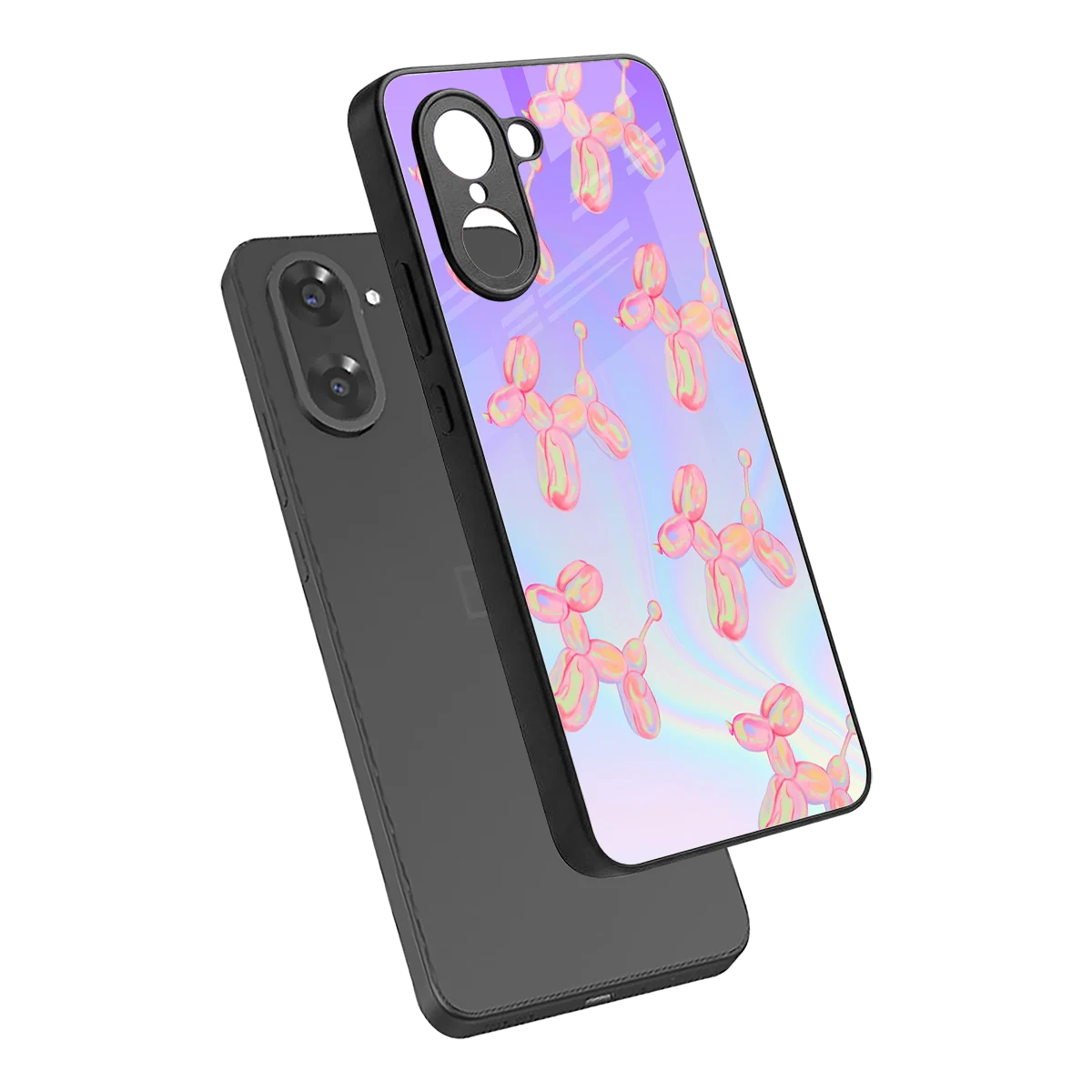 Unicorn Dreams sleek oneplus nord ce5 5g cover with tempered glass back and TPU edges