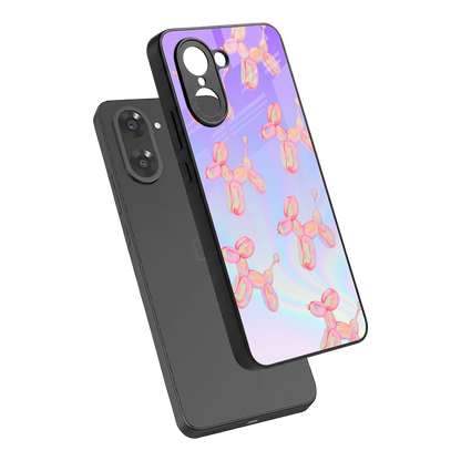 Unicorn Dreams sleek oneplus nord ce5 5g cover with tempered glass back and TPU edges