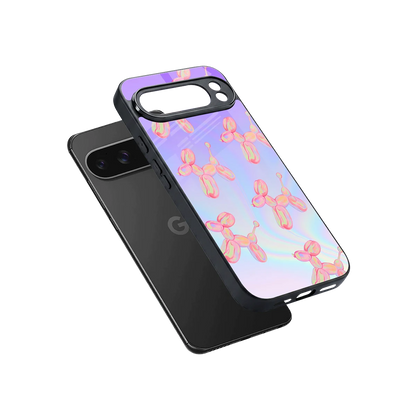 Unicorn Dreams sleek google pixel 10 pro xl cover with tempered glass back and TPU edges