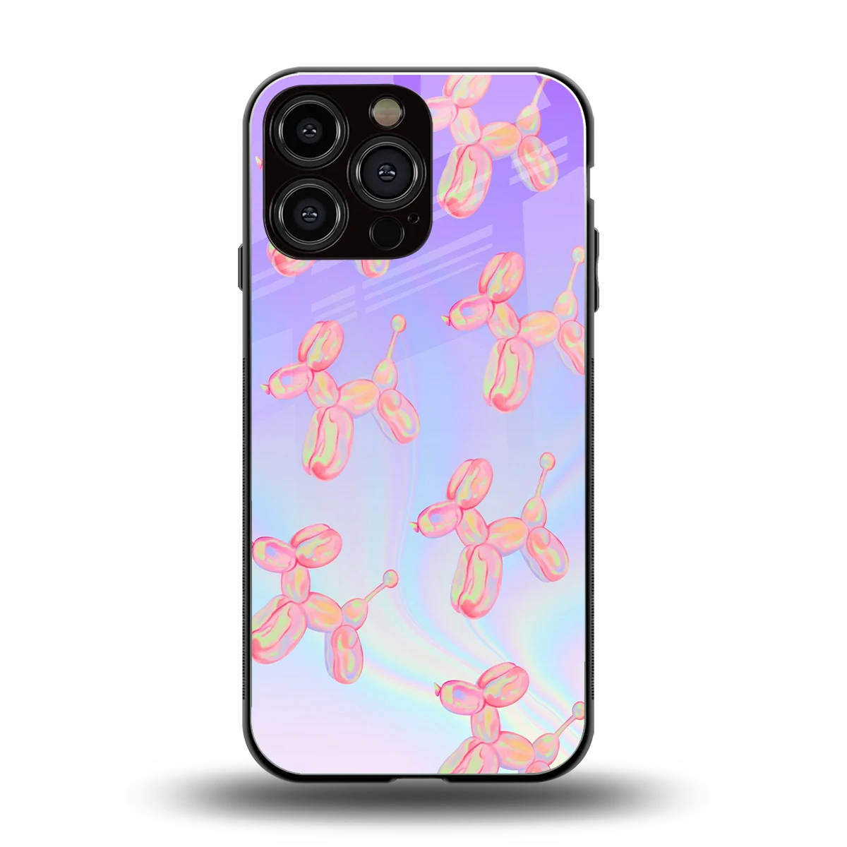 Unicorn Dreams back phone cover | glass case for iphone 16 pro max