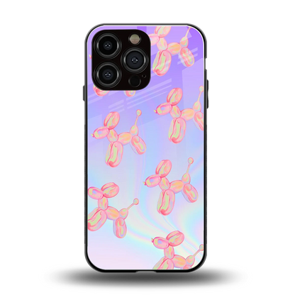 Unicorn Dreams back phone cover | glass case for iphone 16 pro max