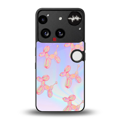 Unicorn Dreams back phone cover | glass case for nothing phone 3