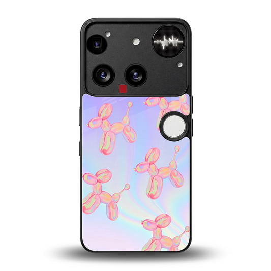 Unicorn Dreams back phone cover | glass case for nothing phone 3
