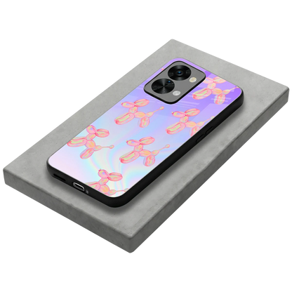 Unicorn Dreams stylish phone case for oneplus nord 2t | glossy glass and slim fit