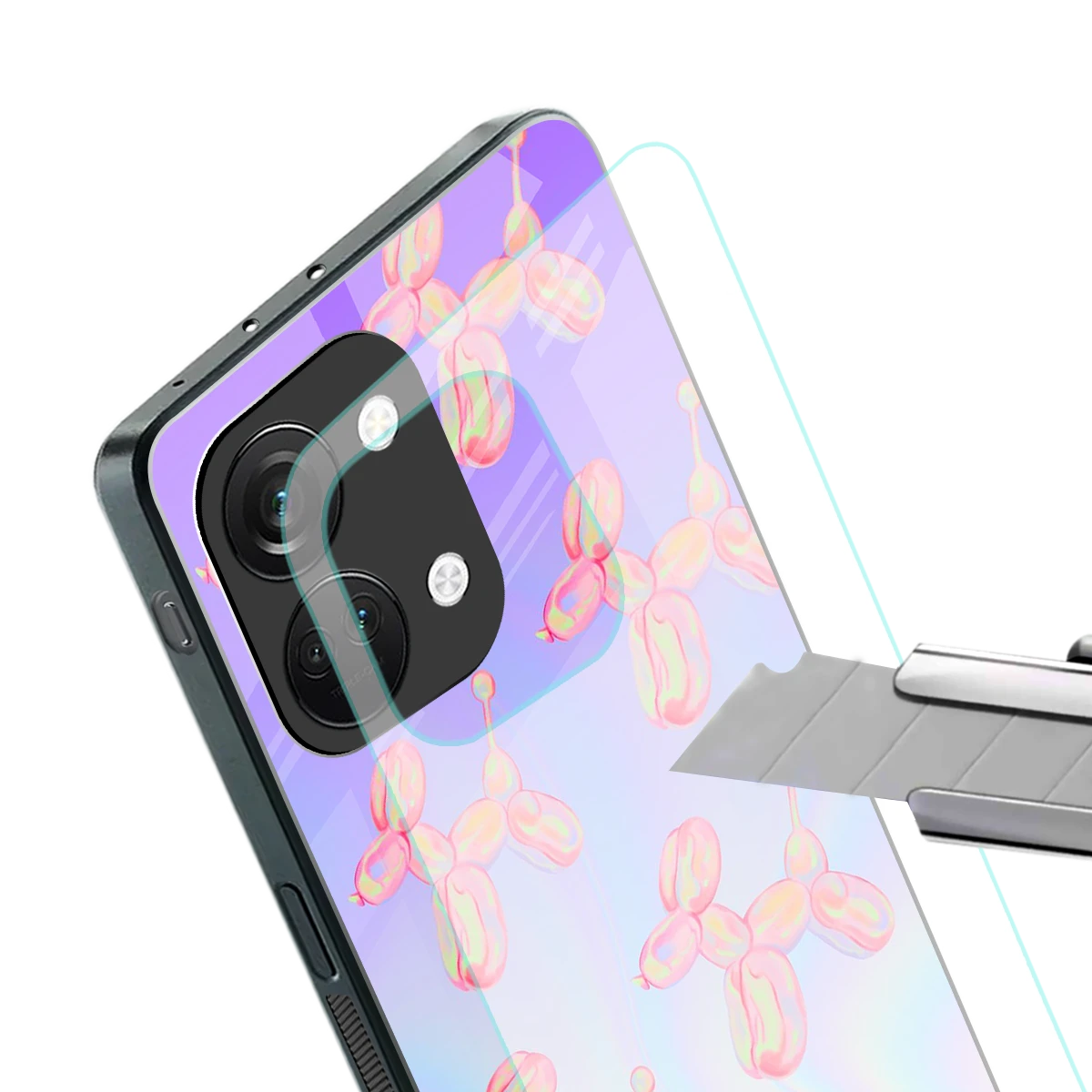 Unicorn Dreams stylish phone case for oneplus nord 3 | glossy glass and slim fit