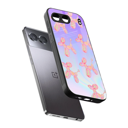 Unicorn Dreams sleek oneplus nord 4 cover with tempered glass back and TPU edges