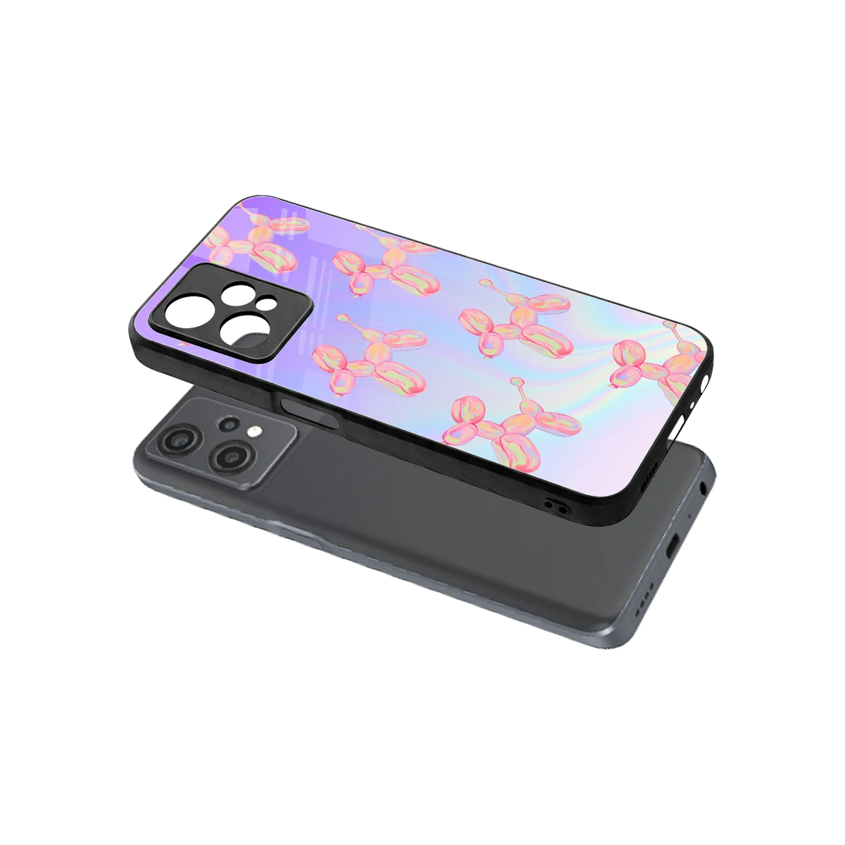 Unicorn Dreams sleek oneplus nord ce 2 lite cover with tempered glass back and TPU edges