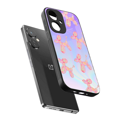 Unicorn Dreams sleek oneplus nord ce 3 cover with tempered glass back and TPU edges