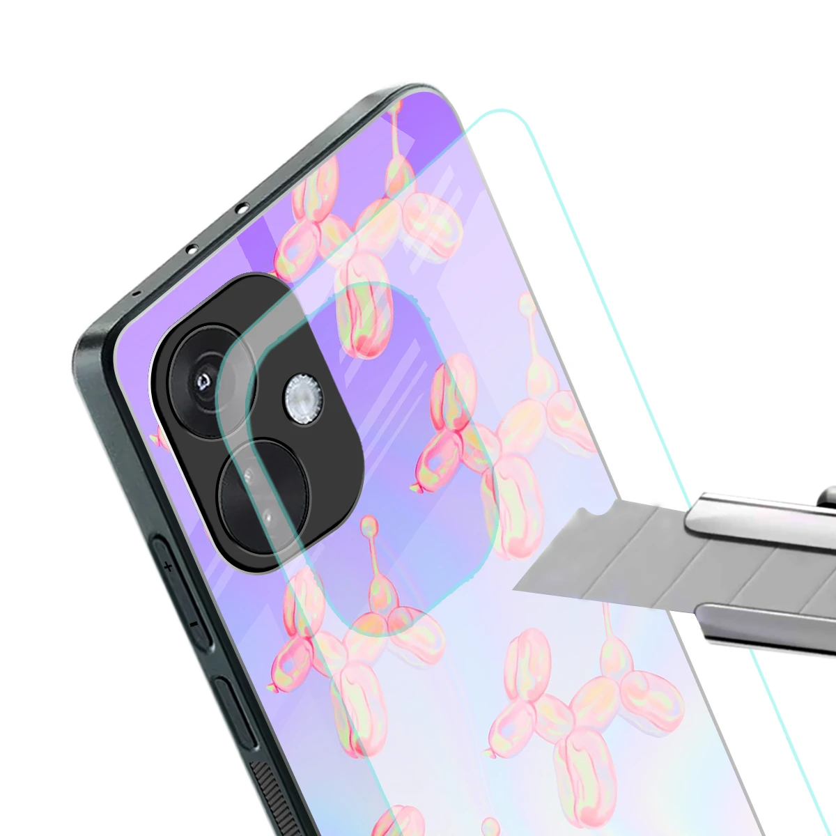 Unicorn Dreams stylish phone case for oneplus nord ce 3 | glossy glass and slim fit