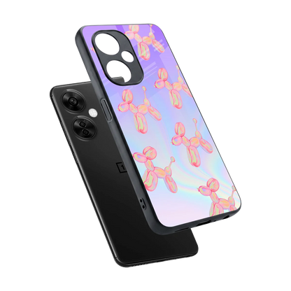 Unicorn Dreams sleek oneplus nord ce 3 lite cover with tempered glass back and TPU edges