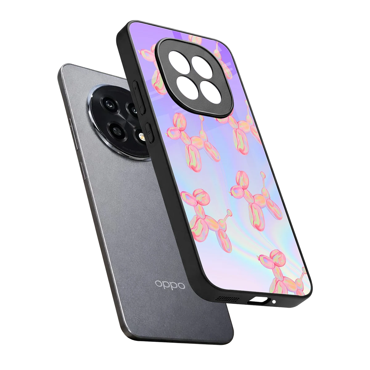 Unicorn Dreams sleek oppo f29 pro 5g cover with tempered glass back and TPU edges