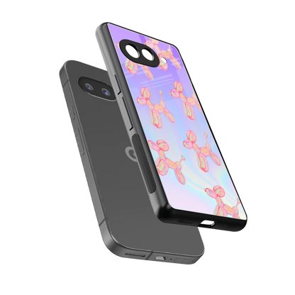 Unicorn Dreams sleek google pixel 10a cover with tempered glass back and TPU edges