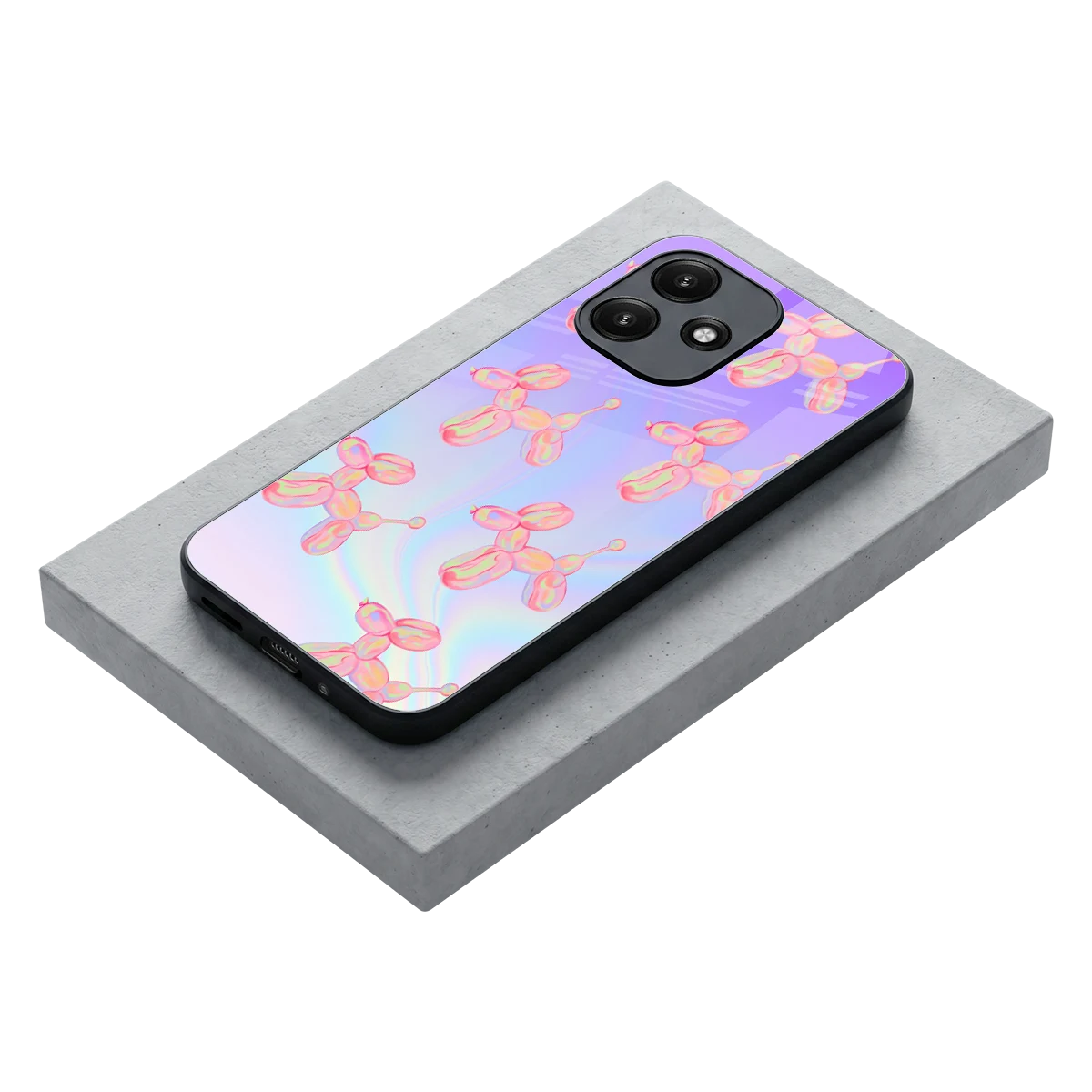 Unicorn Dreams stylish phone case for redmi 12 5g | glossy glass and slim fit