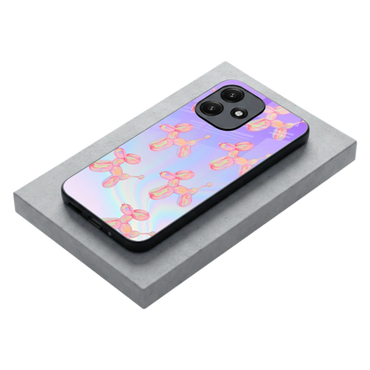 Unicorn Dreams stylish phone case for redmi 12 5g | glossy glass and slim fit