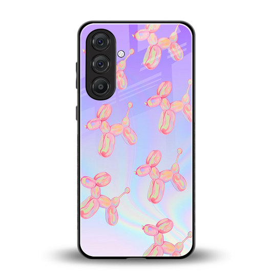 Unicorn Dreams back phone cover | glass case for samsung galaxy m36 5g