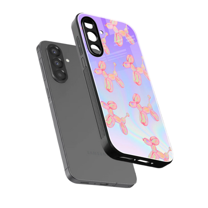 Unicorn Dreams sleek samsung galaxy a17 5g cover with tempered glass back and TPU edges