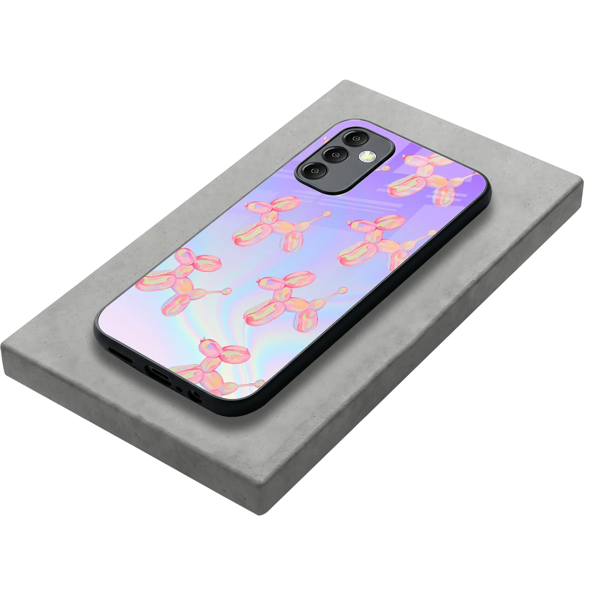 Unicorn Dreams stylish phone case for samsung galaxy m14 5g | glossy glass and slim fit