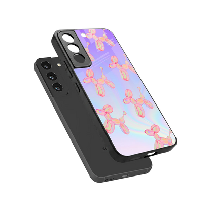 Unicorn Dreams sleek samsung galaxy s22 cover with tempered glass back and TPU edges