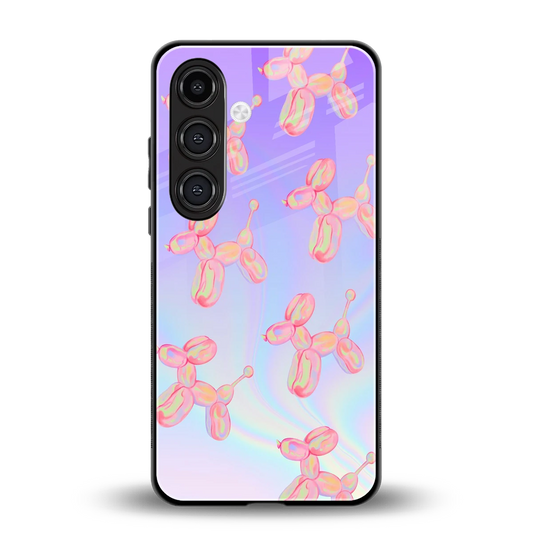 Unicorn Dreams back phone cover | glass case for samsung galaxy s24