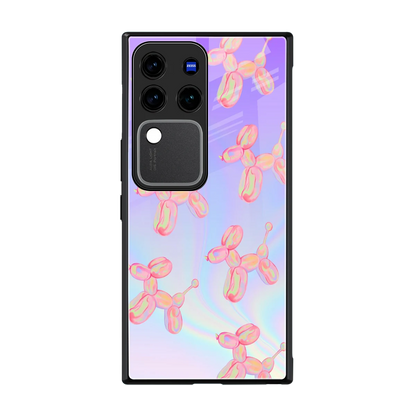 Unicorn Dreams back phone cover | glass case forvivo v30 pro