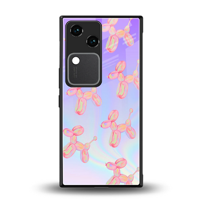 Unicorn Dreams back phone cover | glass case for vivo v30