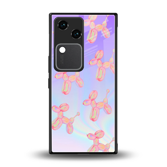 Unicorn Dreams back phone cover | glass case for vivo v30