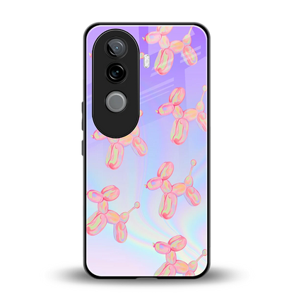 Unicorn Dreams back phone cover | glass case for vivo v40e