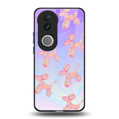 Unicorn Dreams back phone cover | glass case for vivo v50