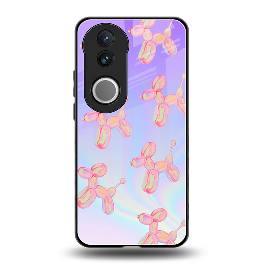 Unicorn Dreams back phone cover | glass case for vivo v50