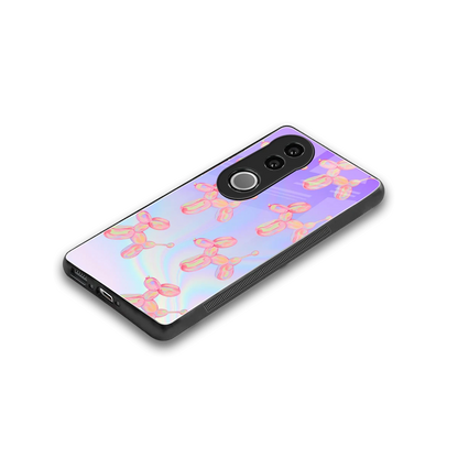 Unicorn Dreams stylish phone case for vivo v50 | glossy glass and slim fit