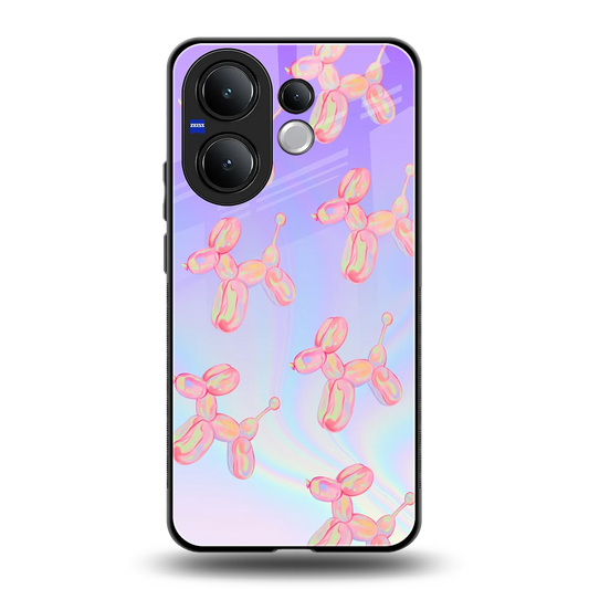 Unicorn Dreams back phone cover | glass case for vivo v60