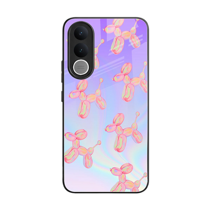 Unicorn Dreams back phone cover | glass case for vivo v70 fe