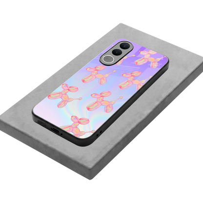 Unicorn Dreams stylish phone case for vivo v70 fe | glossy glass and slim fit