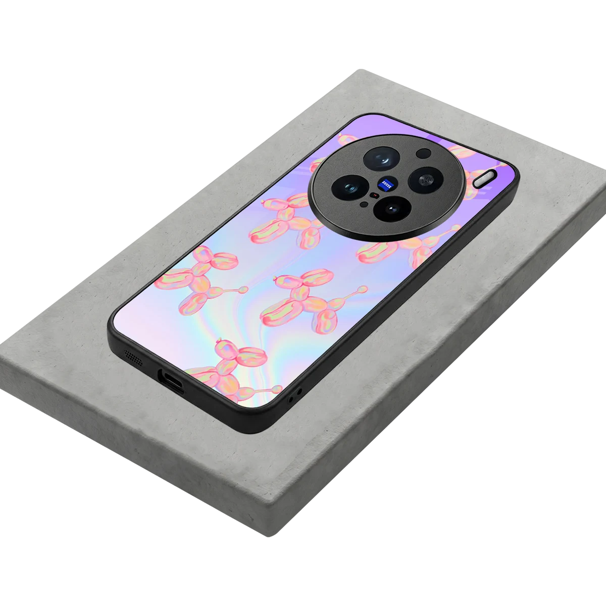 Unicorn Dreams stylish phone case for vivo x200 pro | glossy glass and slim fit