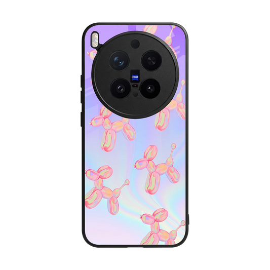 Unicorn Dreams back phone cover | glass case for vivo x300 pro