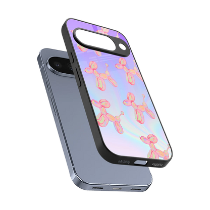 Unicorn Dreams sleek google pixel 10 cover with tempered glass back and TPU edges