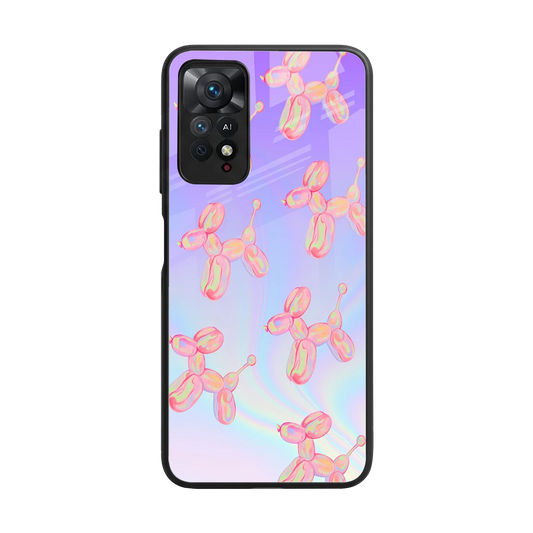 Unicorn Dreams back phone cover | glass case for redmi note 11 pro