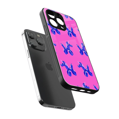 Unicorn sleek iphone 15 pro max cover with tempered glass back and TPU edges