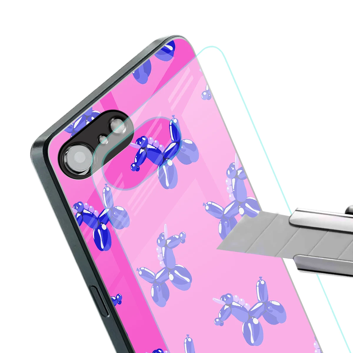 Unicorn stylish phone case for iphone 16e | glossy glass and slim fit