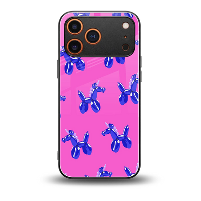 Unicorn back phone cover | glass case for iphone 17 pro