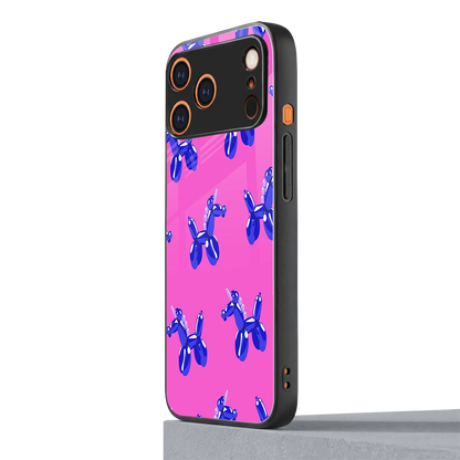 Unicorn iphone 17 pro mobile cover | shockproof glass phone case