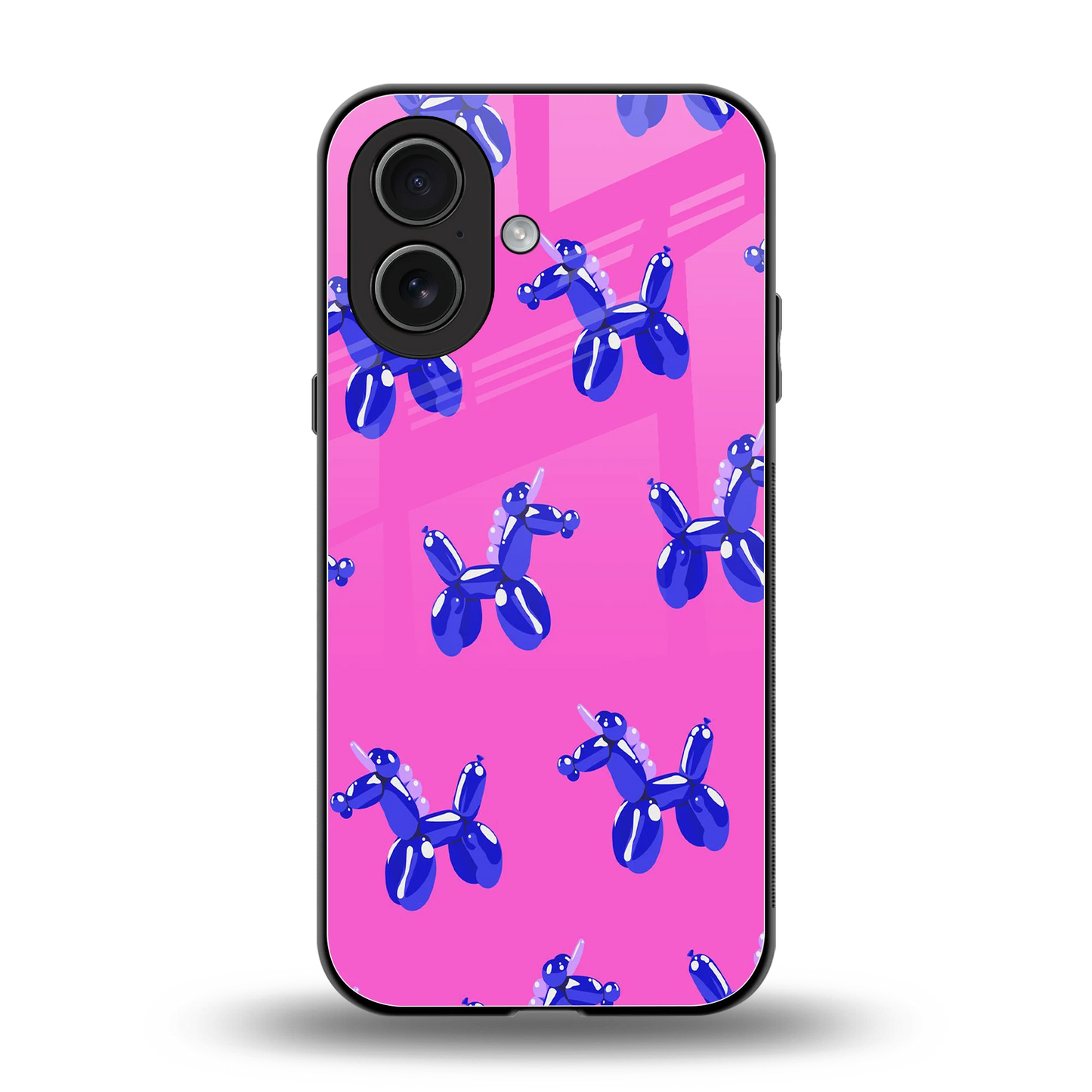 Unicorn back phone cover | glass case for iphone 17