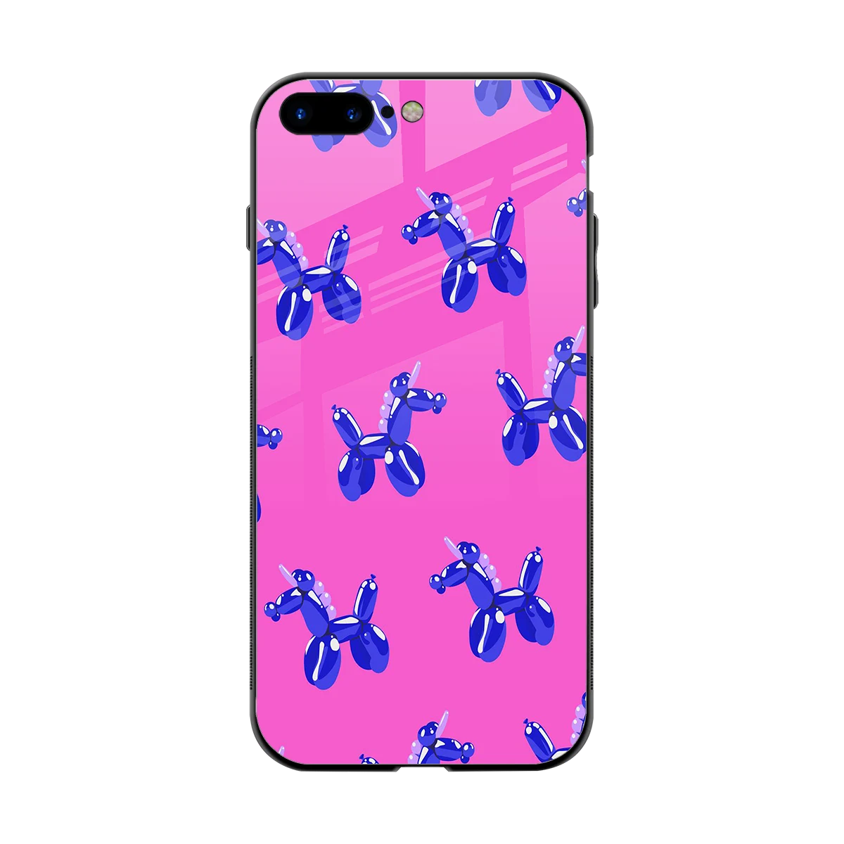 Unicorn back phone cover | glass case for iphone 8 plus