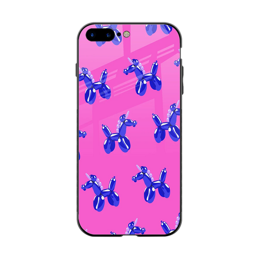 Unicorn back phone cover | glass case for iphone 8 plus