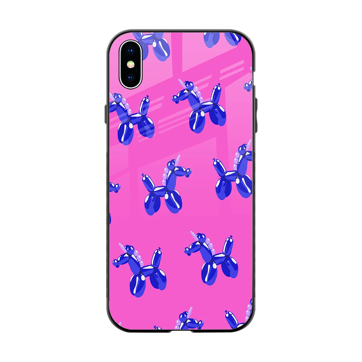 Unicorn back phone cover | glass case for iphone xs max