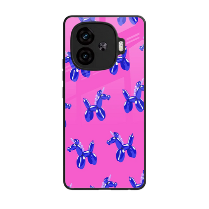 Unicorn back phone cover | glass case for iqoo neo 10r 5g