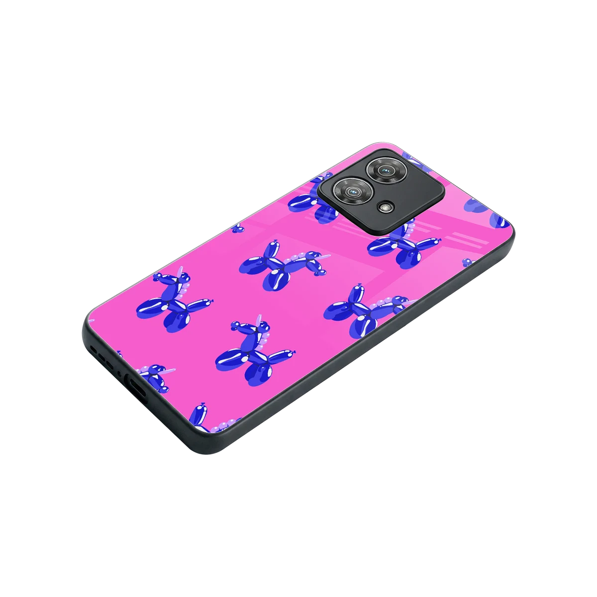 Unicorn stylish phone case for motorola edge 40 neo 5g | glossy glass and slim fit