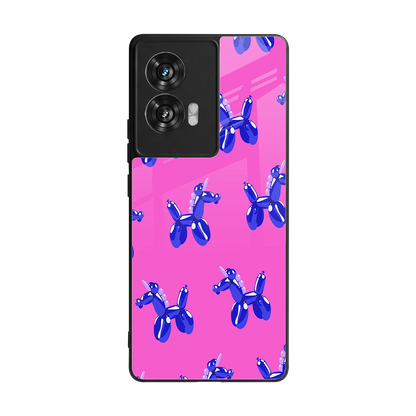 Unicorn back phone cover | glass case for motorola edge 50 fusion