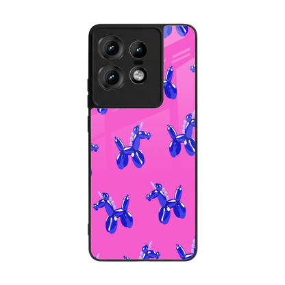 Unicorn back phone cover | glass case for motorola edge 50 pro
